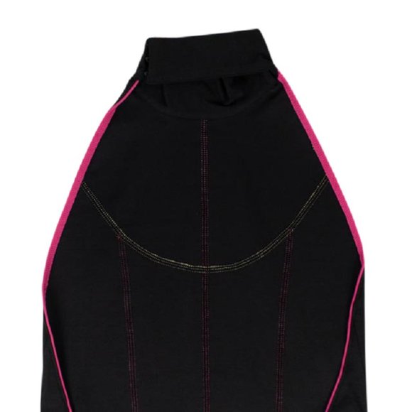 KIRIN Black 'Contrast-Piping Mini Dress Size XL $490 - Picture 4 of 5